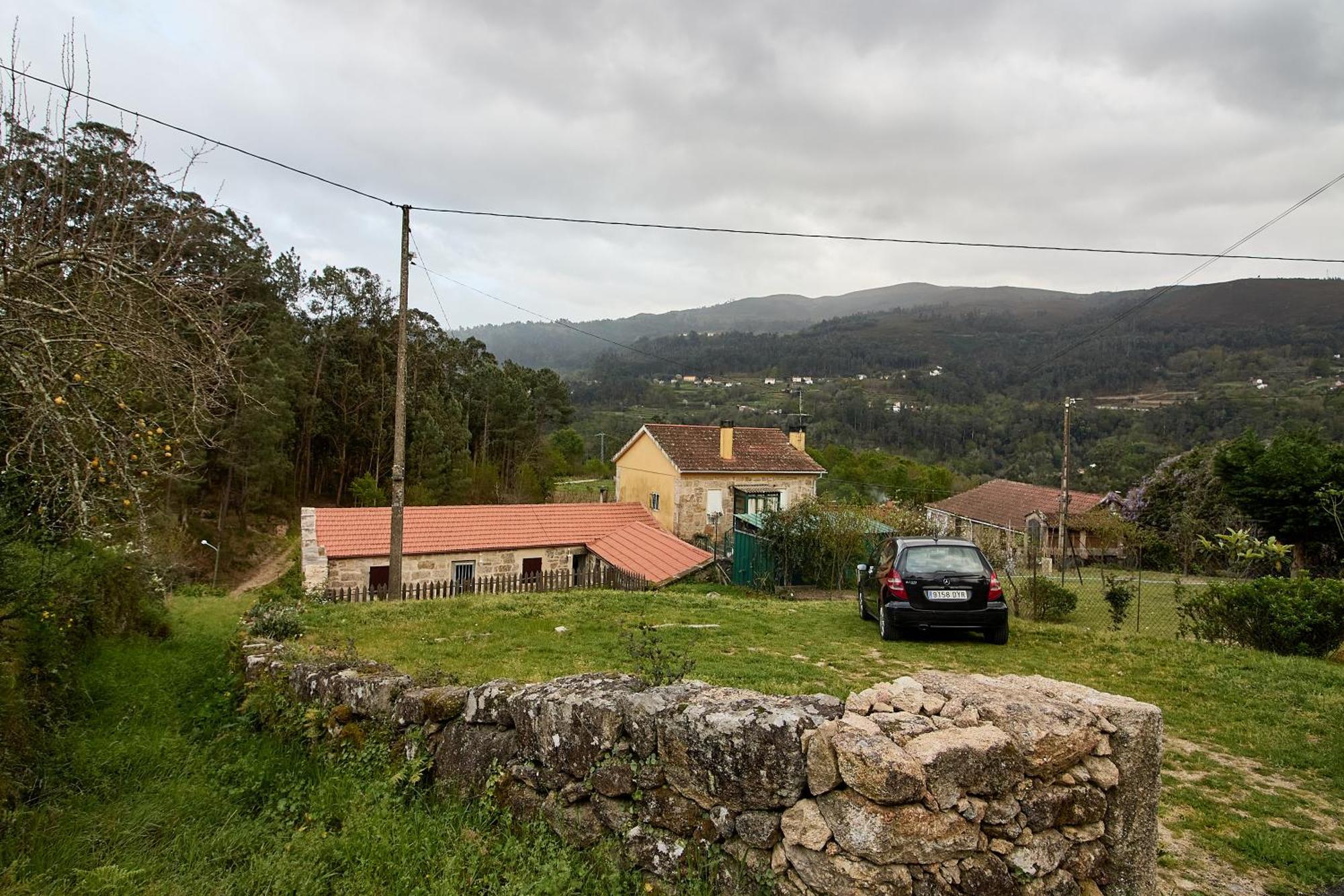 Villa Casa De Mila En Creciente Pontevedra Esterno foto