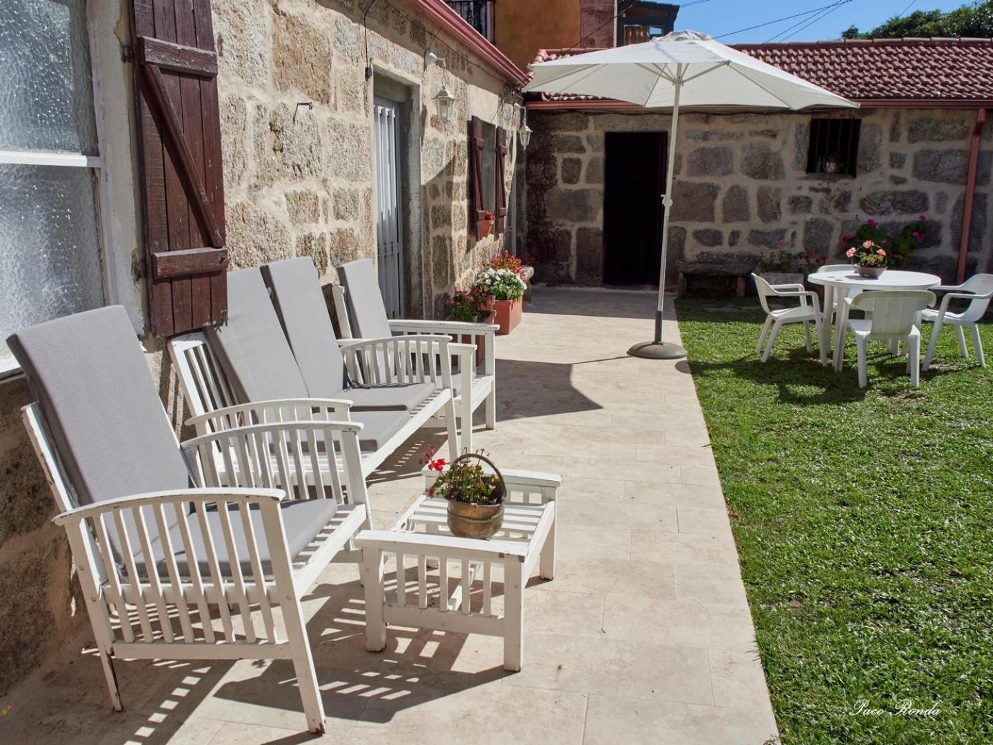 Villa Casa De Mila En Creciente Pontevedra Esterno foto